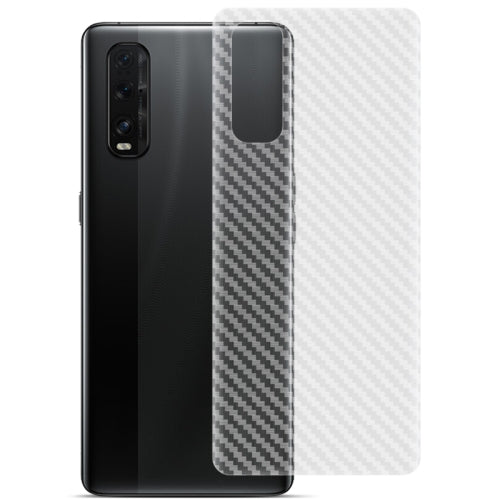 For OPPO Find X2 IMAK Carbon Fiber Pattern PVC Back Protective Film
