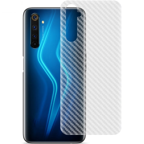 For OPPO Realme 6 Pro IMAK Carbon Fiber Pattern PVC Back Protective Film