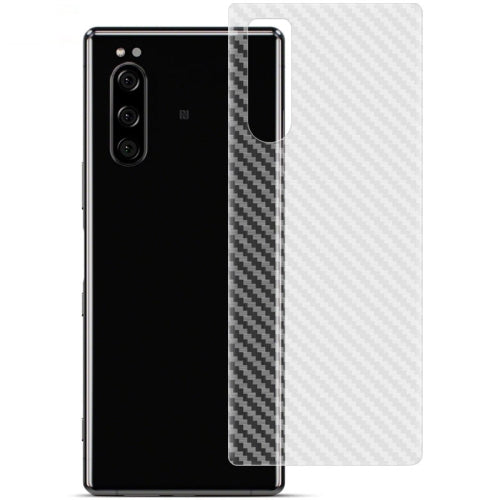 For Sony Xperia 5 IMAK Carbon Fiber Pattern PVC Back Protective Film