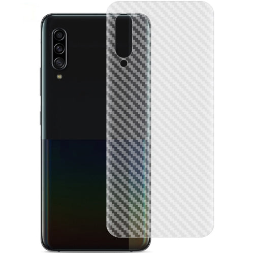 For Galaxy A90 5G IMAK Carbon Fiber Pattern PVC Back Protective Film