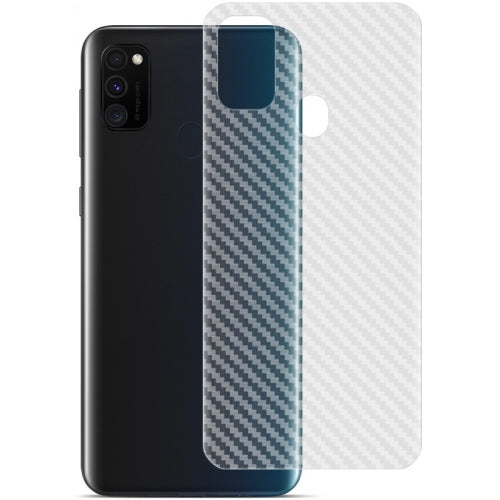 For Galaxy M30s IMAK Carbon Fiber Pattern PVC Back Protective Film