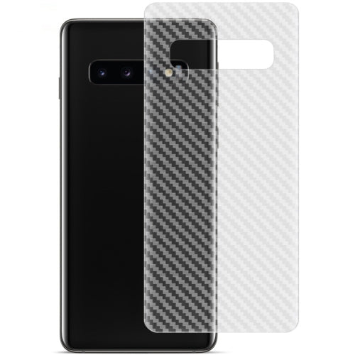 For Galaxy S10 IMAK Carbon Fiber Pattern PVC Back Protective Film