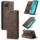 For Huawei P40 Lite CaseMe-013 Multifunctional Horizontal Flip Leather Case with Card Slot & Holder & Wallet(Coffee)