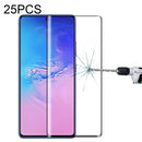 For Galaxy S10 Lite 25 PCS 3D Curved Edge Full Screen Tempered Glass Film