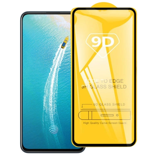 For Vivo V17 9D Full Glue Full Screen Tempered Glass Film