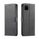 For Galaxy A81 / Note10 Lite / M60s LC.IMEEKE Calf Texture Horizontal Flip Leather Case with Holder & Card Slots & Wallet & Photo Frame(Black)