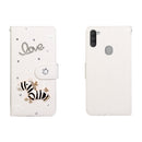 For OPPO A11 Horizontal Flip Solid Color Rhinestones Leather Case with Card Slot & Wallet & Holder(Trojan)