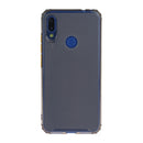 For Xiaomi Redmi Note 7 Shockproof TPU Transparent Protective Case(Black)