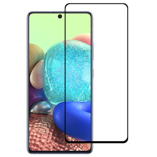 For Galaxy A71 5G 9H Surface Hardness 2.5D Full Glue Full Screen Tempered Glass Film