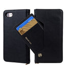 For iPhone SE 2020 / 8 / 7 CMai2 Kaka Series Litchi Texture Horizontal Flip Leather Case with Holder & Card Slots(Black)