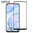 25 PCS 9H Surface Hardness 2.5D Full Glue Full Screen Tempered Glass Film For Huawei Nova 6se