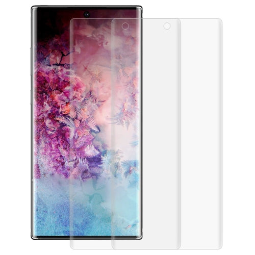 For Galaxy Note 10 2 PCS 3D Curved Full Cover Soft PET Film Screen Protector