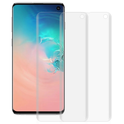 For Galaxy S10e 2 PCS 3D Curved Full Cover Soft PET Film Screen Protector