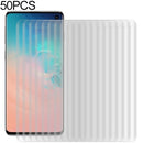 For Galaxy S10e 50 PCS 3D Curved Full Cover Soft PET Film Screen Protector