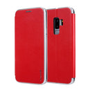 For Galaxy S9+ CMai2 Linglong Series PC+PU Horizontal Flip Leather Case with Holder & Card Slot(Red)