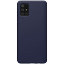 For Galaxy A71 NILLKIN Feeling Series Liquid Silicone Anti-fall Mobile Phone Protective Case(Blue)