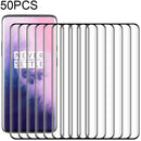50 PCS 3D Curved Silk-screen PET Full Coverage Protective Film for OnePlus 7 Pro(Black)
