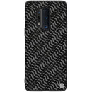 For OnePlus 8 Pro NILLKIN Glorious Series TPU + PC 3D Geometric Texture Reflective Mobile Phone Protective Case(Silver Light)