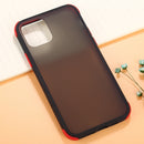 For iPhone 11 Pro TPU + PC Full Coverage Anti-fall Protective Case(Black + Red)