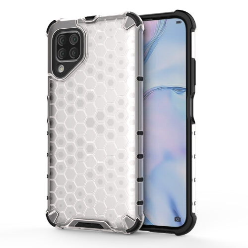 For Huawei nova 6 SE Shockproof Honeycomb PC + TPU Protective Case(White)