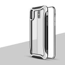 For iPhone XS / X Blade Series Transparent AcrylicProtective Case(White)