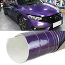 8 x 0.5m Auto Car Decorative Wrap Film Laser PVC Body Changing Color Film(Laser Purple)