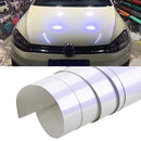 1.52 x 0.5m Auto Car Decorative Wrap Film Diamond White Discoloration PVC Body Changing Color Film(Blue)