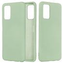 For Huawei Honor 30 Solid Color Liquid Silicone Dropproof Full Coverage Protective Case(Green)
