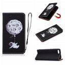 For Huawei Y6 (2019) 3D Painting Horizontal Flip Leather Case with Holder & Card Slot & Lanyard(Spaceman)