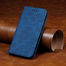 For Galaxy Note 10 Pro Lucky Flowers Embossing Pattern Magnetic Horizontal Flip Leather Case with Holder & Card Slots(Dark Blue)