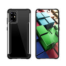 For Galaxy S20 Plus Iron Man Series Metal PC + TPU Protective Case(Black)