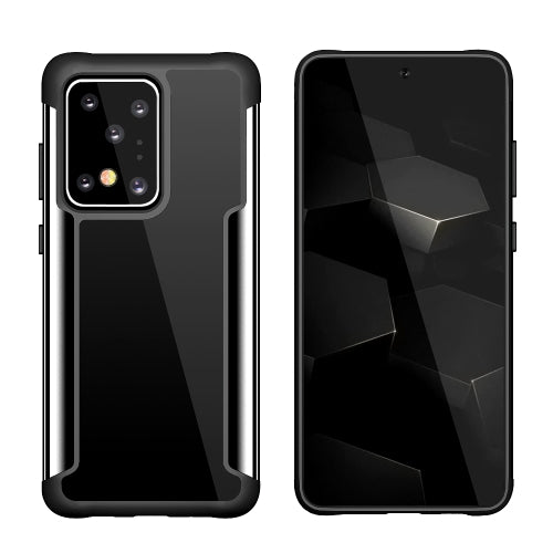 For Galaxy S20 Ultra Iron Man Series Metal PC + TPU Protective Case(Black)