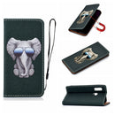 For Galaxy A20e 3D Painting Horizontal Flip Leather Case with Holder & Card Slot & Wallet & Lanyard(Elephant)