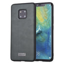 For Huawei Mate 20 Pro SULADA Shockproof TPU + Handmade Leather Protective Case(Green)