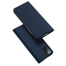 For Samsung Galaxy A41 DUX DUCIS Skin Pro Series Horizontal Flip PU + TPU Leather Case, with Holder & Card Slots(Blue)