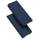 For OPPO Find X2 Neo DUX DUCIS Skin Pro Series Horizontal Flip PU + TPU Leather Case, with Holder & Card Slots(Blue)