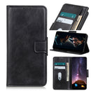 For Samsung Galaxy Xcover Pro Mirren Crazy Horse Texture Horizontal Flip Leather Case with Holder & Card Slots & Wallet(Black)