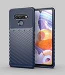 For LG Stylo 6 Thunderbolt Shockproof TPU Protective Soft Case(Blue)