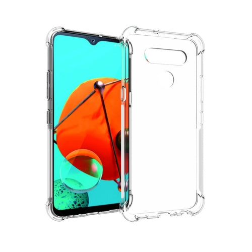For LG K51 Shockproof Non-slip Waterproof Thickening TPU Protective Case