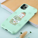 For iPhone 11 Pro Max TPU Mobile Phone Case(Bright Green)