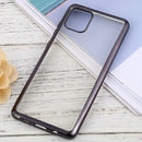 For Samsung Galaxy A81 Ultra-thin Plating TPU Protective Soft Case(Black)