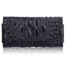 For Huawei Mate X / Xs Genuine Leather Horizontal Flip Case(Three-dimensional Crocodile Pattern)