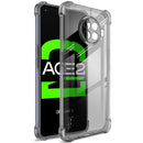 For OPPO Ace2 IMAK Full Coverage Shockproof TPU Protective Case(Transparent Black)