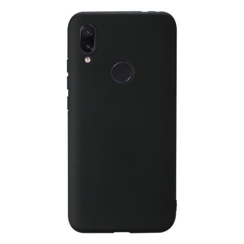 For Xiaomi Redmi 7 Shockproof Frosted TPU Protective Case(Black)