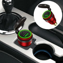 Motorcycle European-style Small-caliber Aluminum Alloy QC 3.0 + PD Fast Charge USB Charger, Shell Color:Red(Green Light)