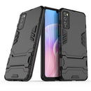 For Huawei Enjoy Z PC + TPU Shockproof Protective Case with Holder(Black)