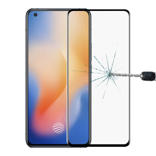 For Vivo X50 3D Curved Edge Full Screen Tempered Glass Film