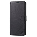 For OPPO Reno2 Z AZNS Sheepskin Texture Horizontal Flip Leather Case with Holder & Card Slots & Wallet(Black)