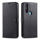 For Vivo S1 / V15 AZNS Sheepskin Texture Horizontal Flip Leather Case with Holder & Card Slots & Wallet(Black)