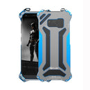 For Samsung Galaxy S8+ R-JUST Shockproof Armor Metal Protective Case(Blue)